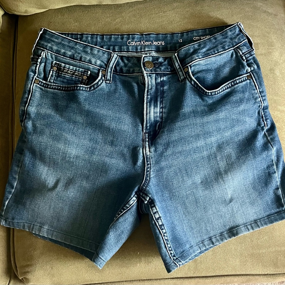 Calvin Klein Classic Blue Jean Shorts